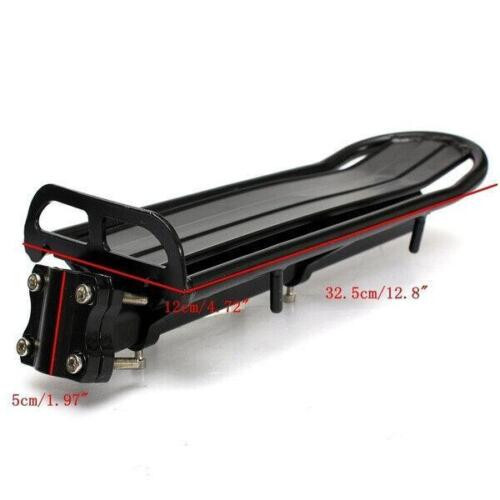 Alu Fahrrad Gepäckträger für Sattelstütze H022B MTB Verstellbar Hinten 50kg - Bild 8 von 23