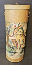 1960s Knitting Needle Caddy Carrier Canister Case Vintage