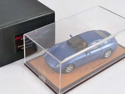 Hot Wheels Ferrari Enzo 612 Scaglietti 10½ Long Blue Car DieCast 1:18 NEW C7522