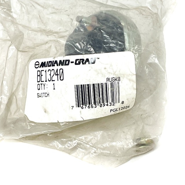Midland BE13240 Stop Light Switch Replaces Meritor RBE13240 for sale ...