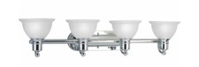 Progress Lighting P3164 Madison 4 Light Bathroom Vanity Light - Chrome NIB