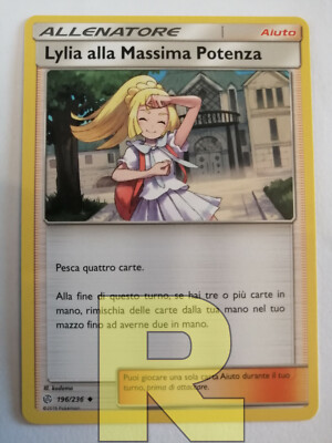Lylia Alla Maximima Power / Lillie's  SM12 196/236  NC  Pokemon  Deutsch