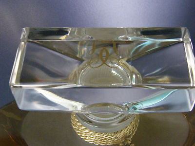 CHAMPS ELYSEES 15 1/4'' GIANT DISPLAY GLASS FACTICE BOTTLE BY GUERLAIN,  SUPERB!