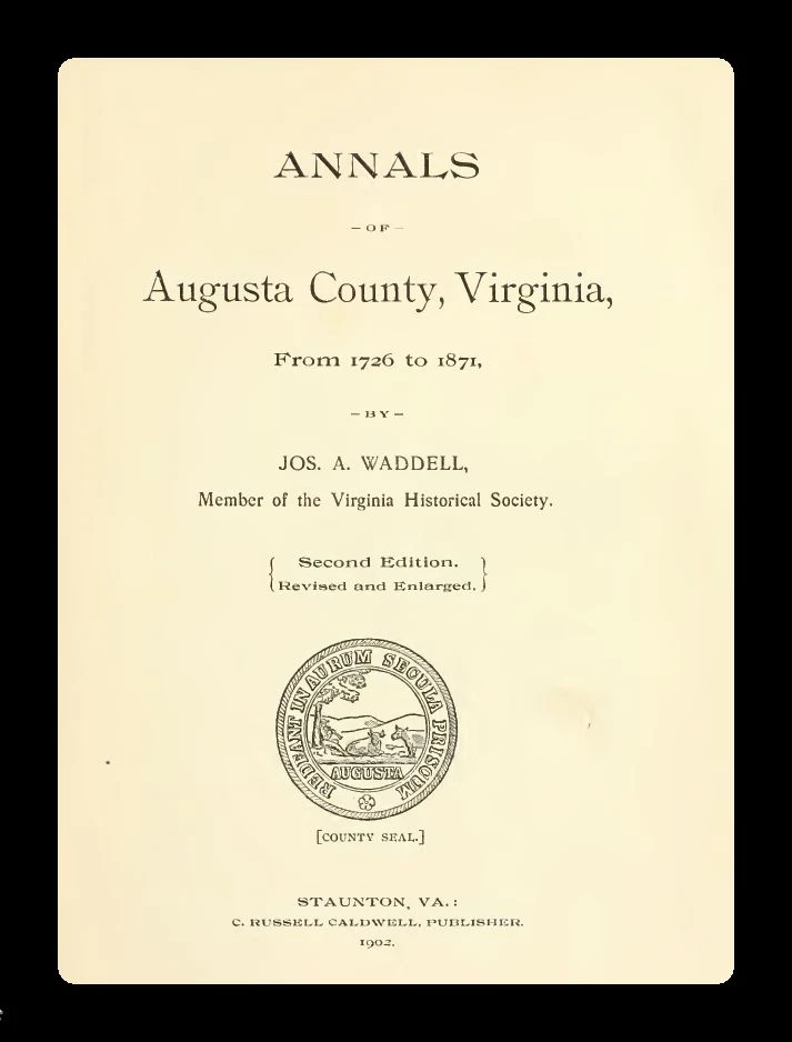 Augusta County Annals - VA History & Genealogy - Image 2 of 4