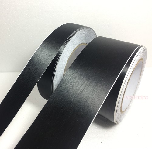 Metallic - Stretch Brushed Line Steel ALUMINUM Vinyl Wrap Car Sticker Decal AM - Picture 5 of 31