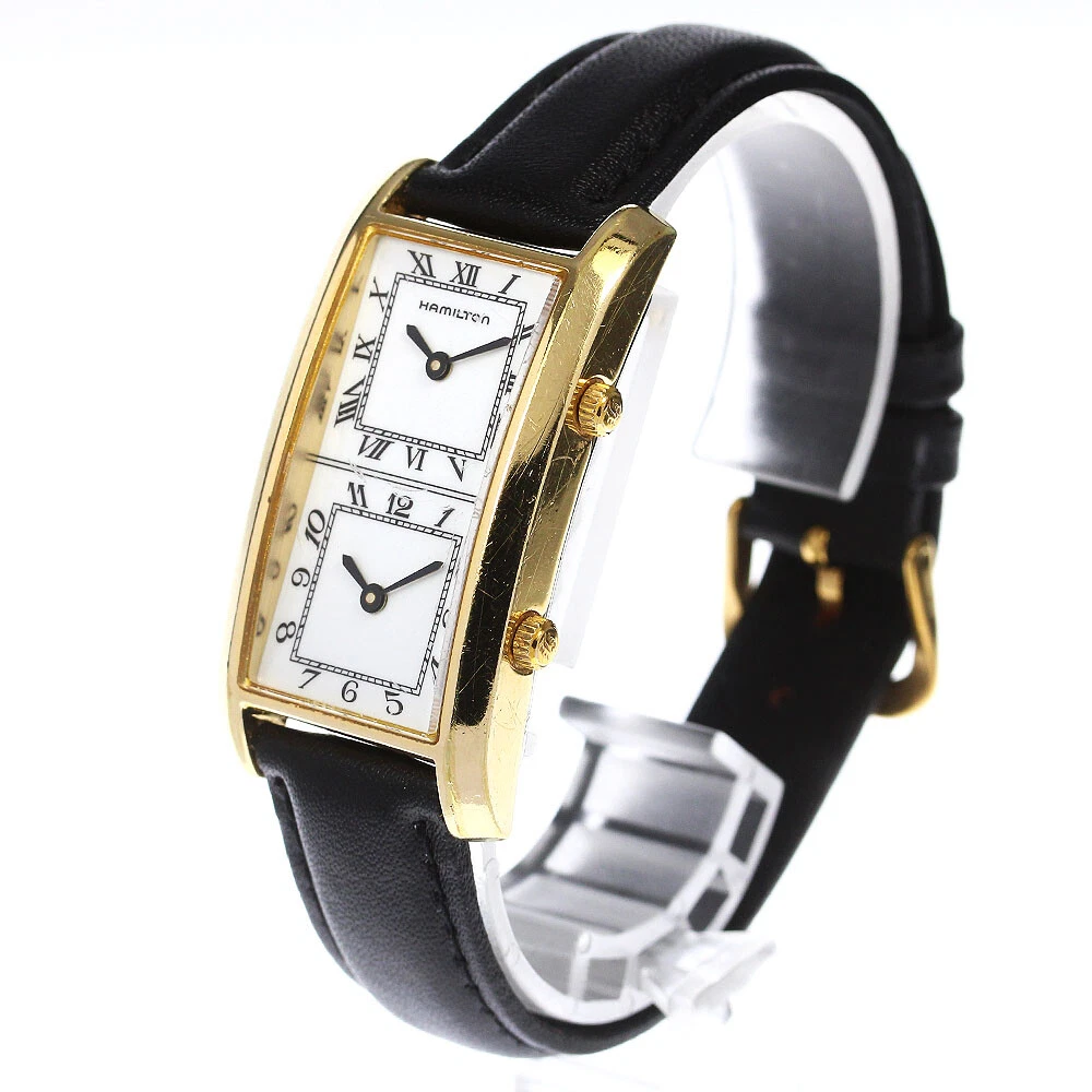 Hamilton dual time best sale watch