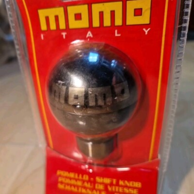 NEU MOMO KING DUNKEL CHROM ALUMINIUM STANDARD UNIVERSAL SCHALTKNAUF 