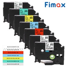 TZe-231 241 Equivalent Brother P-touch TZe Label Tapes Laminated Tape Multicolor