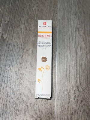 Erborian  BB make up care face cream   baby skin effect   spf 20 color chocolate