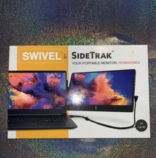 Attachable Portable Monitor Extender, FHD TFT Laptop Dual Screen with Kickstand