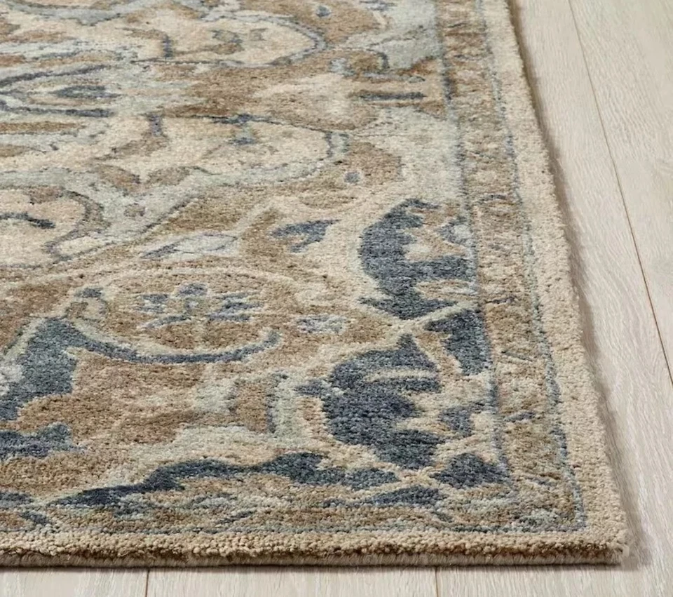 Pottery Barn Channing Hand Tufted 100% Wool Area Rugs & Carpet Home Decor  - Image 4 of 4