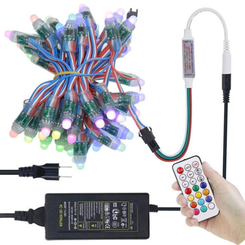 WS2811 IC RGB Pixel LED String Light Wifi Controller and Power Supply Full Kit - Picture 31 of 44