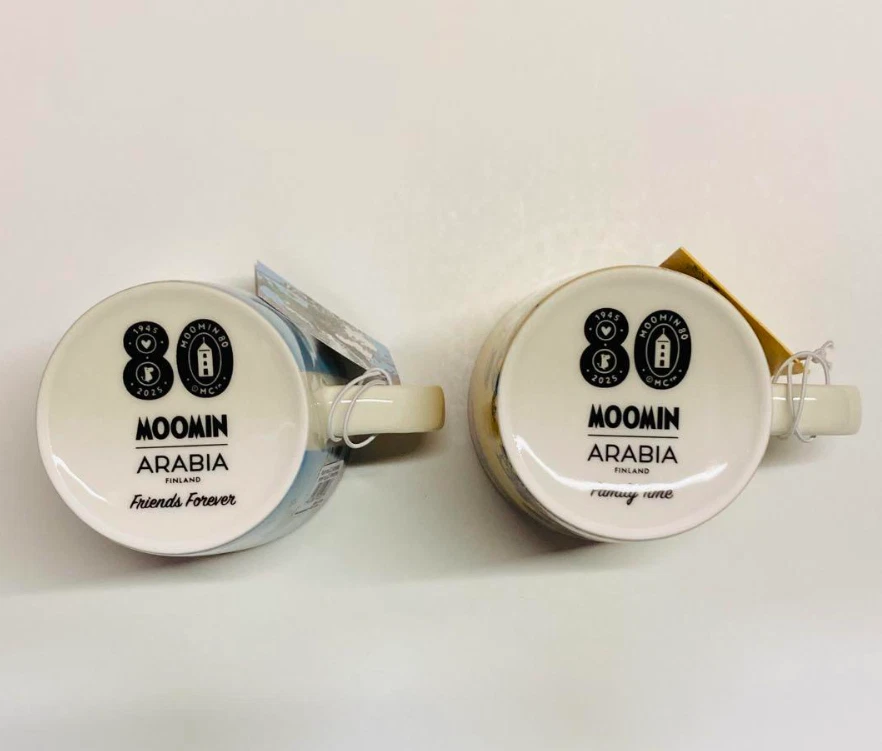Arabia Moomin Mugs Friends Forever & Family Time 80th Anniversary - Image 4 of 4