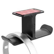 Upgraded Headphone Stand Hangerheadset Holder Mount Hook Of Double Hanging Desig