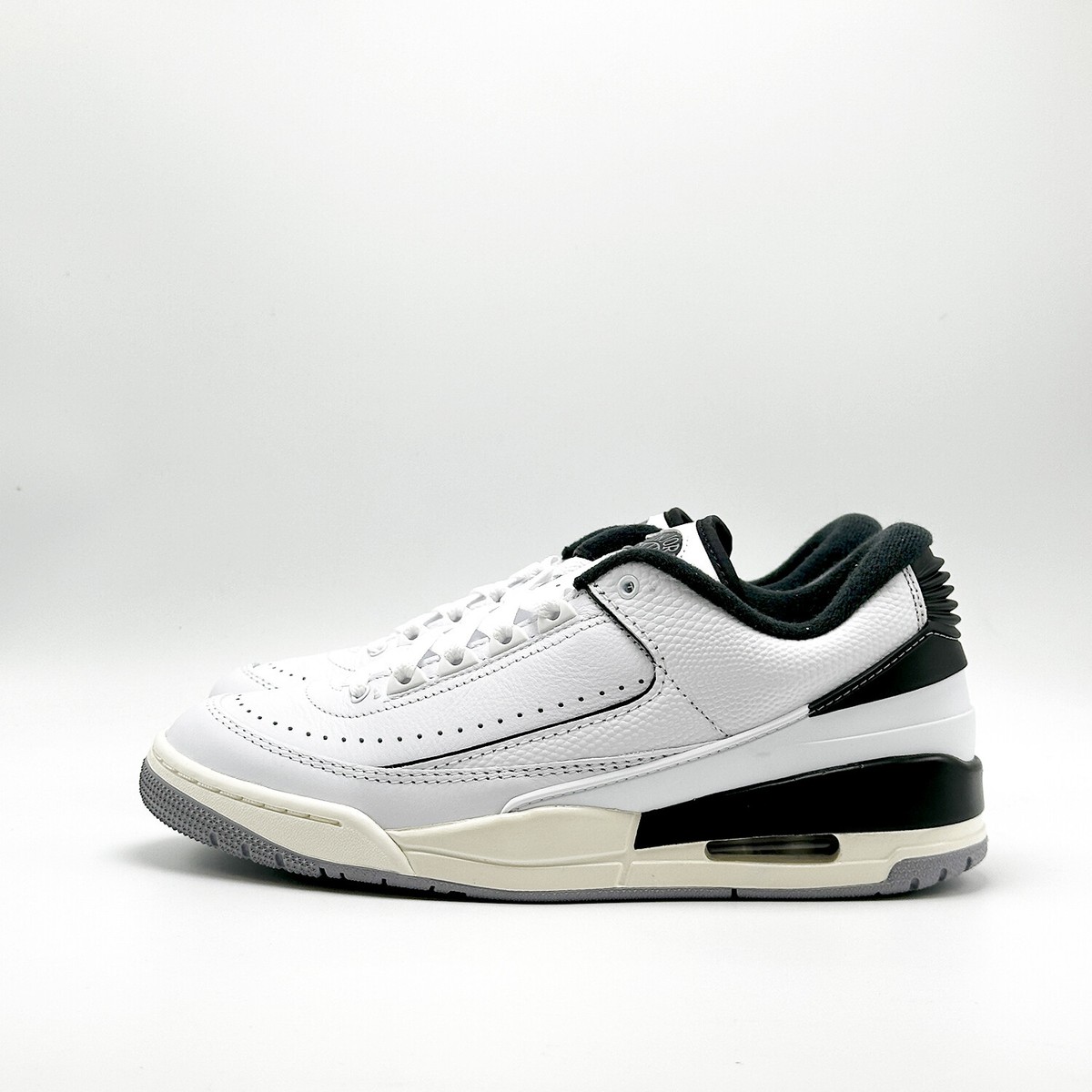 たいよう② 2本 NEW* Men NIKE Air Jordan 2/3 White / Black (FD0383 100), Sz