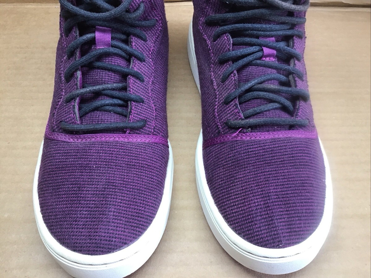 Air Jordan Jasmine Mulberry/Fuchsia Glow White Hi Tops 7Y 7  display picture 1