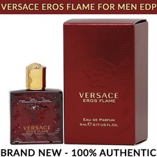 Versace Eros Flame Eau de Parfum Miniature Splash Bottle for Men 5ml 0.17oz NEW