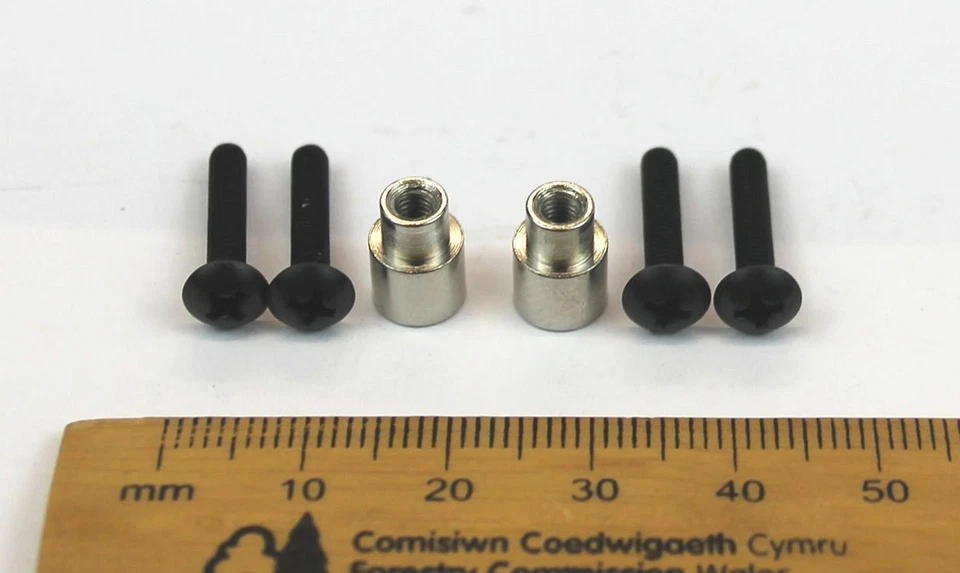 Purple Aluminium Shock Absorbers RC car/model 108mm 100mm x 17mm 1/10 scale - Image 4 of 4