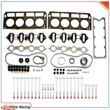 Head Gasket Set Bolts For 02-04 Chevrolet Silverado 1500 4.8L V8 OHV