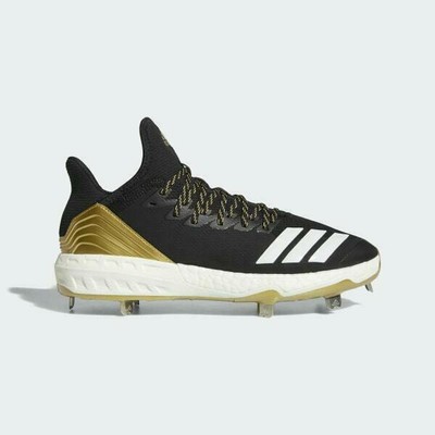 black and gold adidas baseball cleats