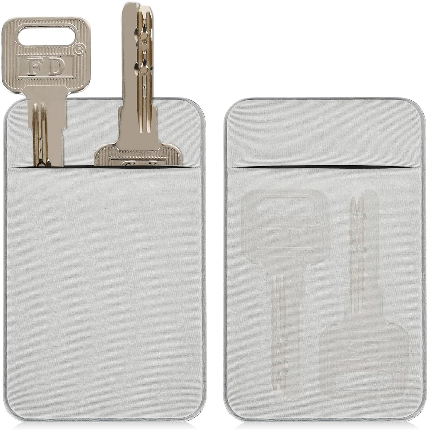 Ultra Thin Slim Wallet Key Holder with Card Slot - Compact and Durable-image