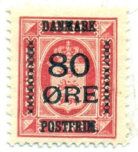 DENMARK 1915 #136-137 MH