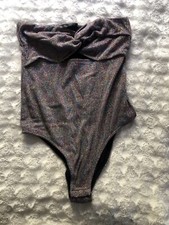 Beautiful Colorful TOPSHOP BODYSUIT, comfortable, stretchy, buttons at bottom