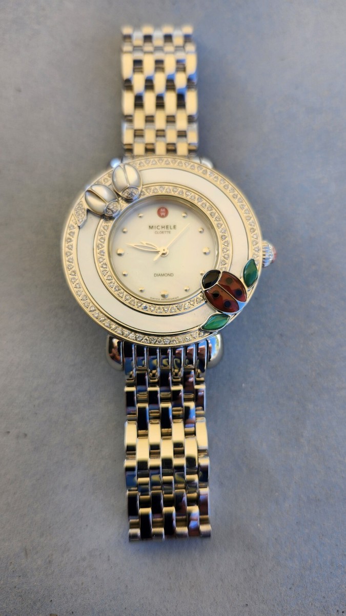 Michele Cloette Ladybug Watch "MINT" View 2
