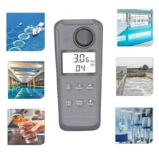 Handheld Turbidity Meter with 0NTU/100NTU Calibration 0-1000NTU Test Liquids
