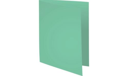 [Ref:330021E] EXACOMPTA Paquet 100 chemises SUPER 210g 24x32cm Vert Pastel - Afbeelding 1 van 5