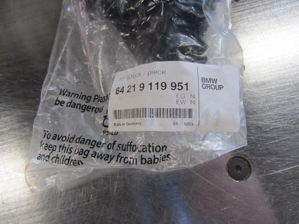 Genuine BMW Power Power Steering Line Support Clamp, 64219119951 eBay