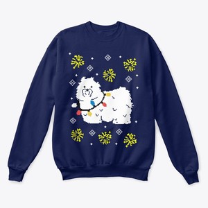 maltese ugly christmas sweater