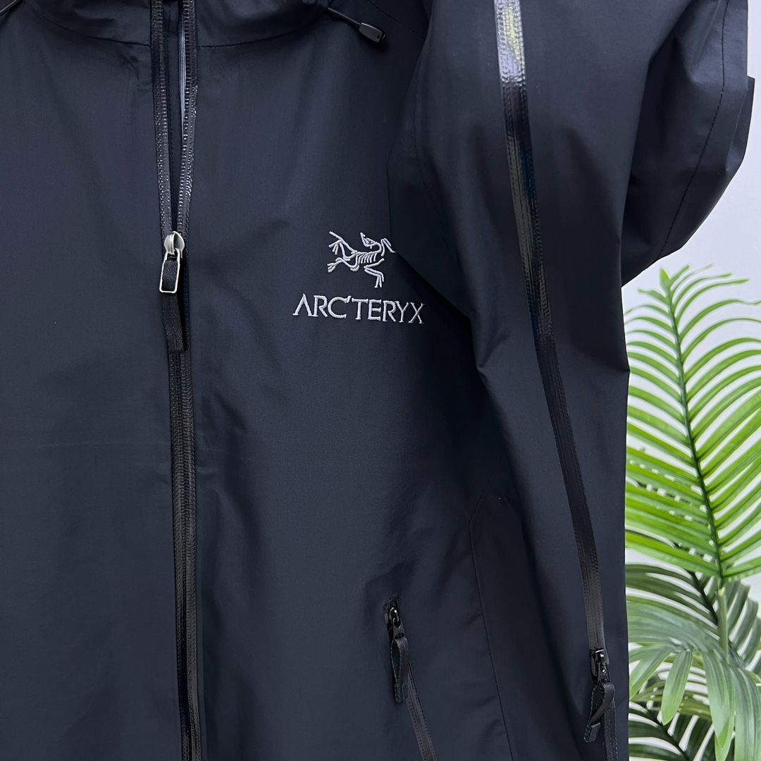 ARC'TERYX vedi descrizione taglia S 3XL Arcteryx giacca impermeabile antivento zip anteriore nera