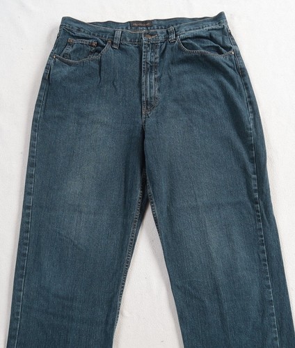 Pronto Uomo Men's Classic Straight Leg Dark Wash Denim Jeans - Size 38x30 |  eBay