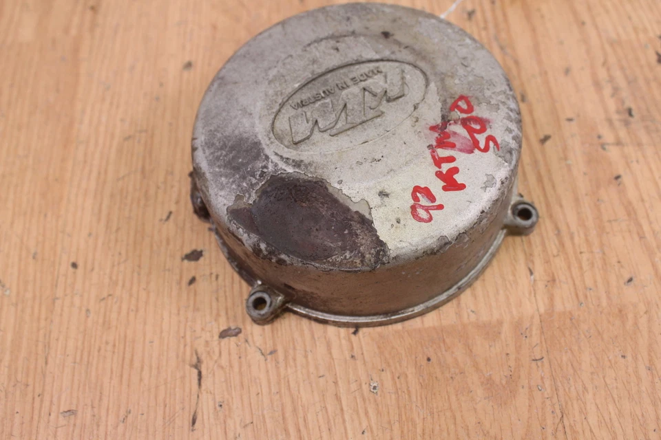 1992 KTM 500 MXC 500MXC Stator Cover Mag Cover - Image 4 of 4