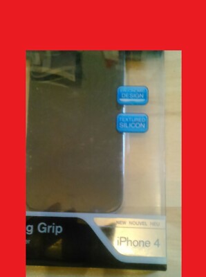 Gear4 Overall Profil Silikon Schutzhülle für Iphone 4/4s - Schwarz #U18