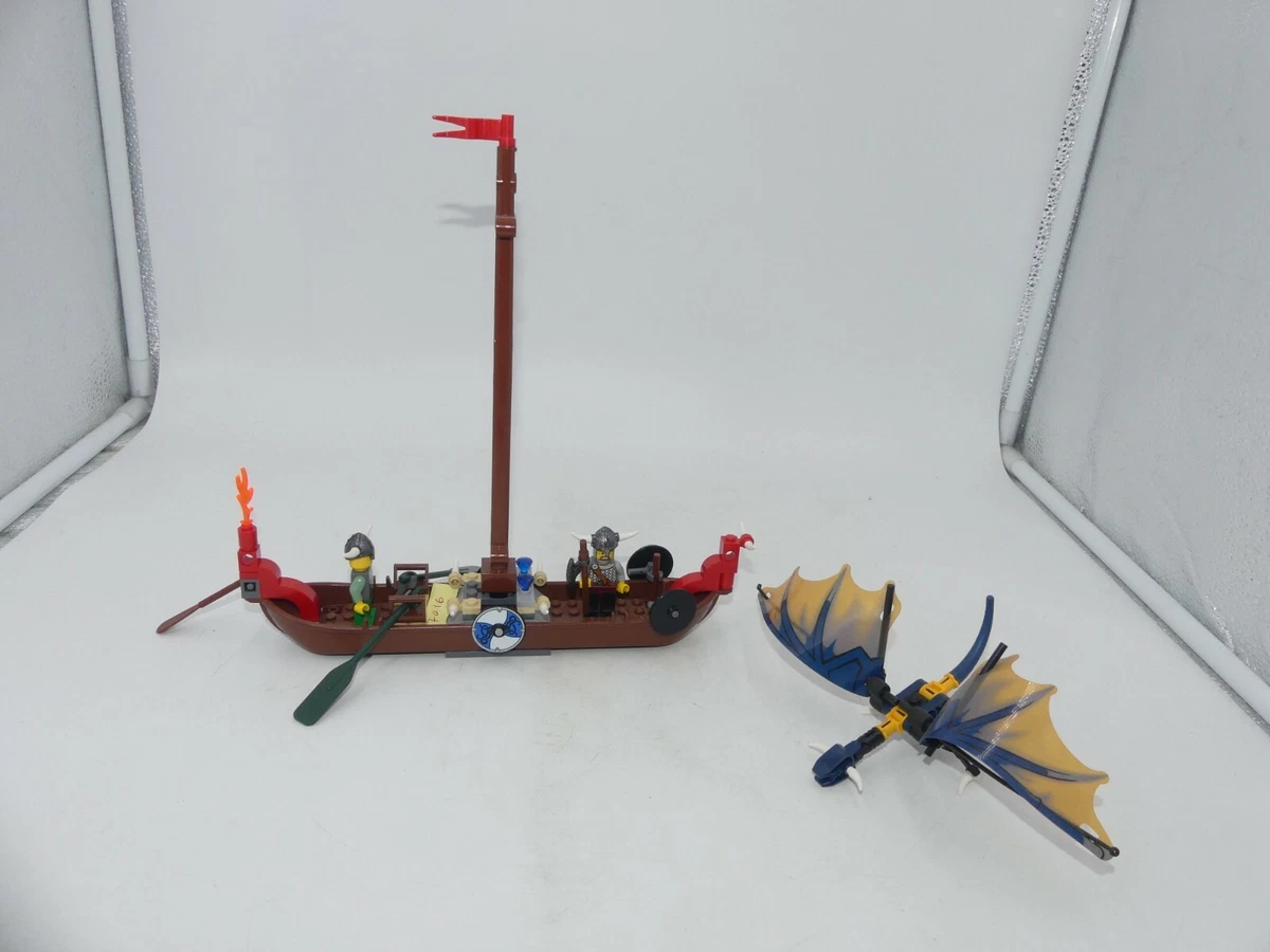 LEGO Vikings Viking Boat Against The Dragon 7016- eBay