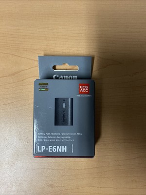 canon lp e6nh lithium ion battery stores