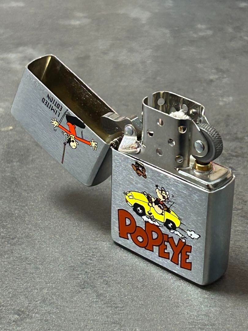 記念グッズ Zippo  Popeye Vintage Zippo Popeye the Sailorman Skunk Anime Satena
