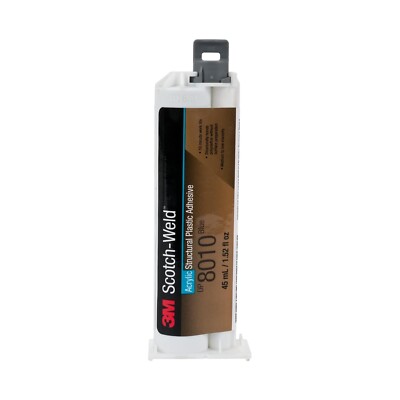 3M Scotch-Weld Structural Plastic Adhesive DP8010, Blue, Extremely Strong