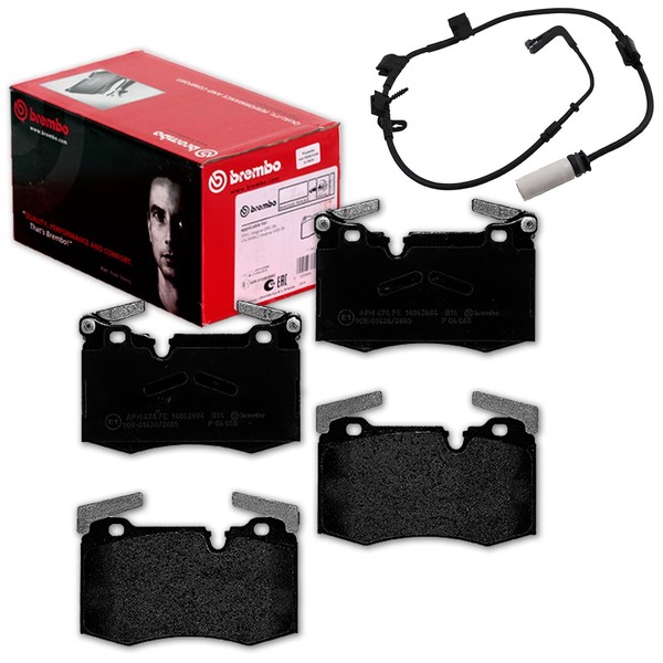 Brembo BremsbelÄGe + Warnkontakt Vorne Passend FüR Mini R56 R57 R55 R59-image