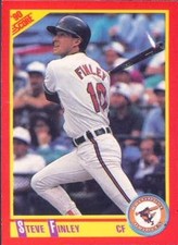 1990 Score #339 Steve Finley 1