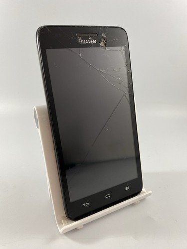 Huawei Ascend G620s schwarz 8GB 5,0" 4G Android Smartphone gesprungen defekt #D