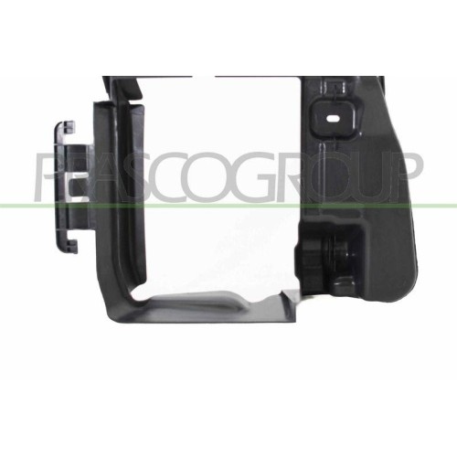 Spoiler Prasco PG4282114 pour Peugeot avant droite noir en ABS