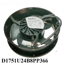 Nidec SERVO D1751U24B8PP366 DC 24V 3.4A Inverter Cooling Fan 172 172 51MM 4Pin