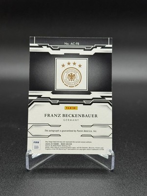 2024-25 PANINI NOIR SOCCER Franz Beckenbauer # AC-FB 07/10 | eBay