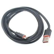 6ft USB Cable Power Cord Fast Charge MicroUSB Wire Long Sync Pu for Cell Phones