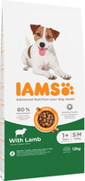 Iams For Vitality Adult Small & Medium Trockenfutter Hunde Breed Lamb 12 Kg