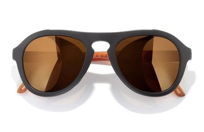 Sunski Treeline Sunglasses, Black Frame, Bronze Lens