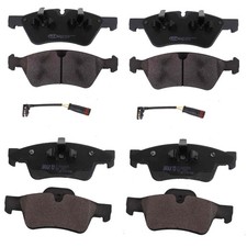 BREMSBELAGSATZ BREMSBEL&Auml;GE + WK VORNE + HINTEN f&uuml;r MERCEDES ML W164 GL X164